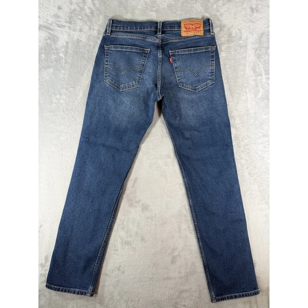 Levis 511 Jeans Mens 30x30 Blue Denim Slim All Seasons Tech